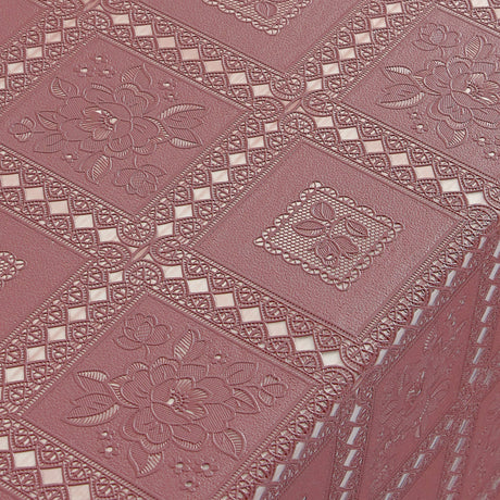 Blondeduk Fanny - Mørk gammelrosa blondeduk