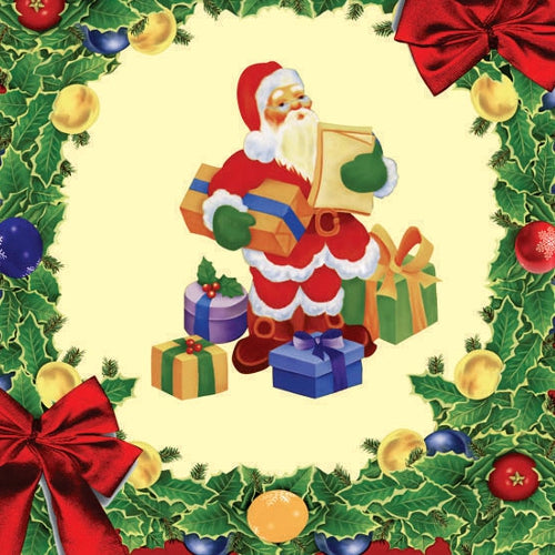 Julevoksduk – voksduk med gamle julemotiver