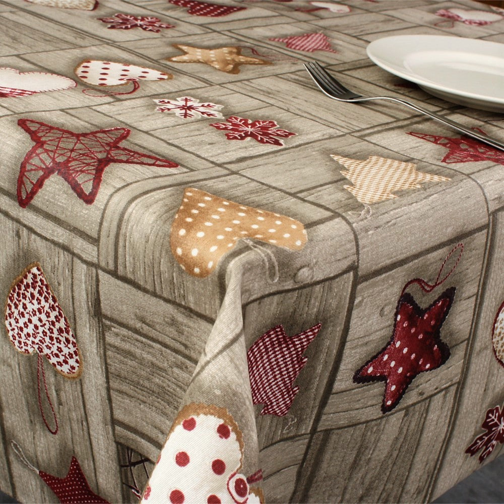 Julepynt - Juleakrylduk 137 cm bred