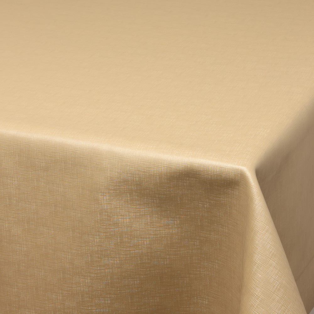 Ambar Polyline Beige - Ekstra kraftig voksduk med elegant spill i overflaten