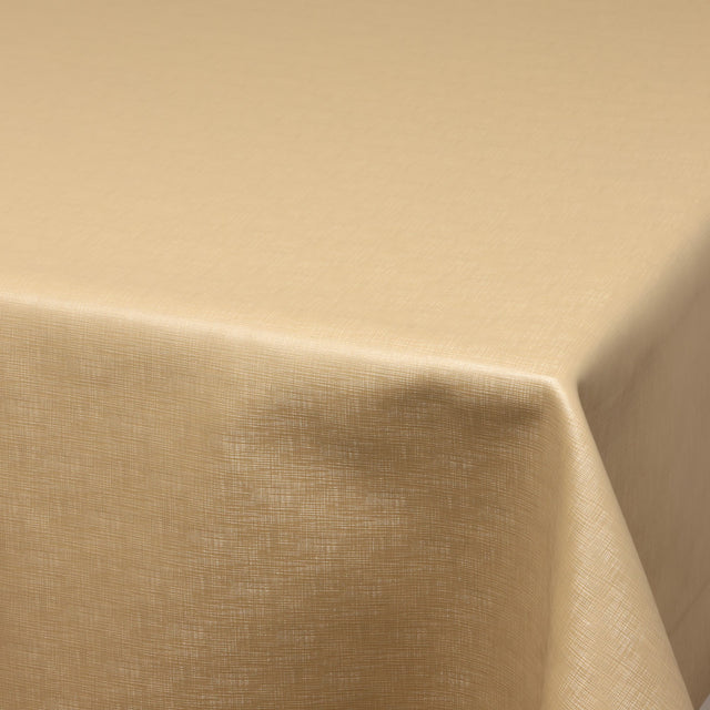 Ambar Polyline Beige - Ekstra kraftig voksduk med elegant spill i overflaten