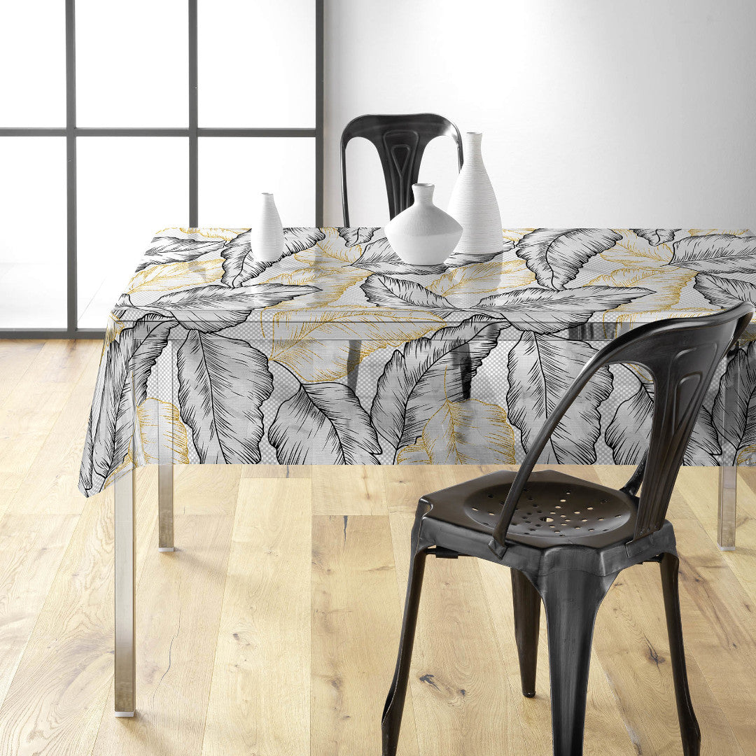 Arbena – Ekstra kraftig voksduk med metallic-trykk, miljø