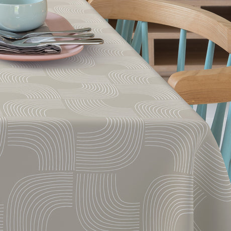 Asami Stone – Ekstra kraftig voksduk med mykt grafisk uttrykk