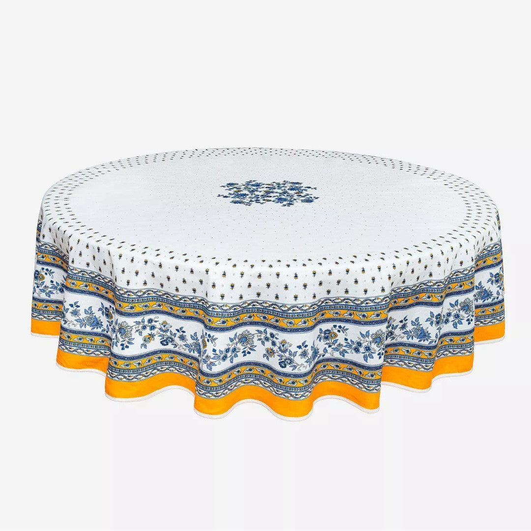 Avignon Gul – Rund provenceduk Ø 180 cm
