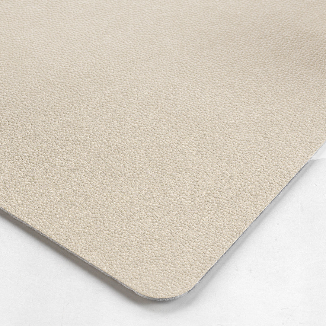 Bergame Cream – Spisebrikke i imitert skinn 30 x 43 cm, vendbar