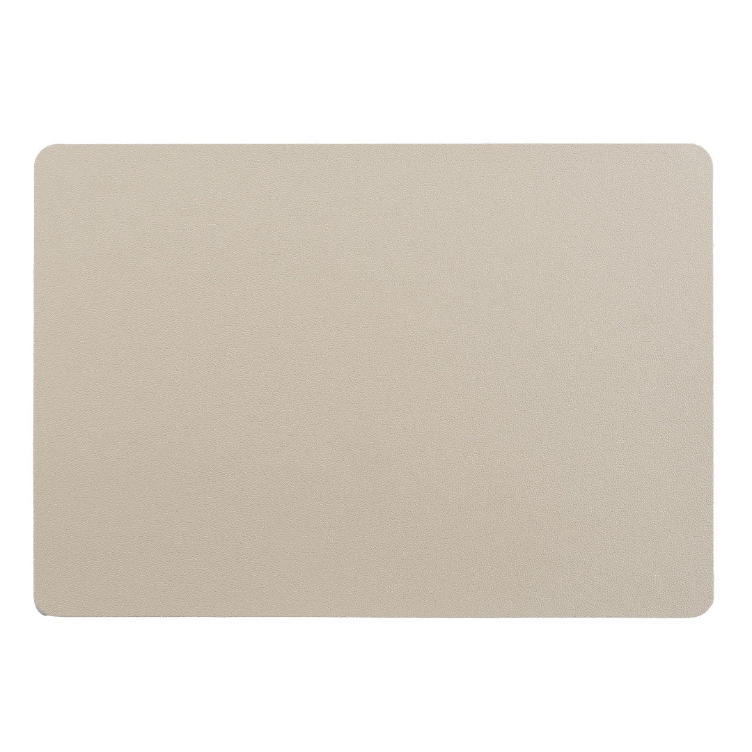 Bergame Cream – Spisebrikke i imitert skinn 30 x 43 cm, vendbar
