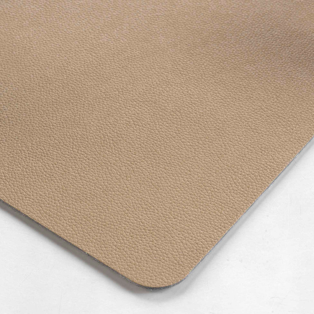 Bergame Natural – Spisebrikke i imitert skinn 30 x 43 cm, vendbar
