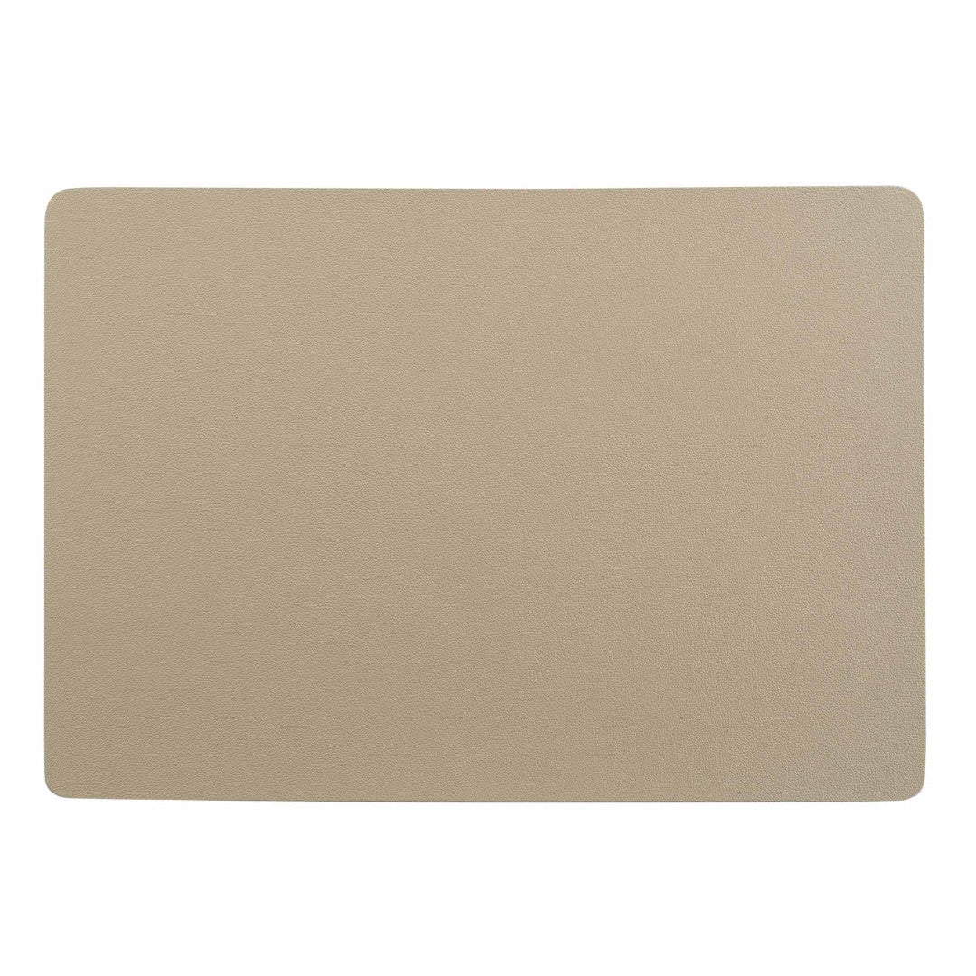 Bergame Natural – Spisebrikke i imitert skinn 30 x 43 cm, vendbar