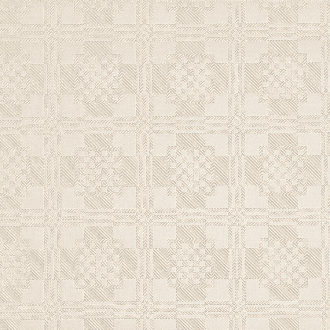 Champagne Damask – Elegant voksduk med klassisk damaskmønster i champagnefarge, mønster