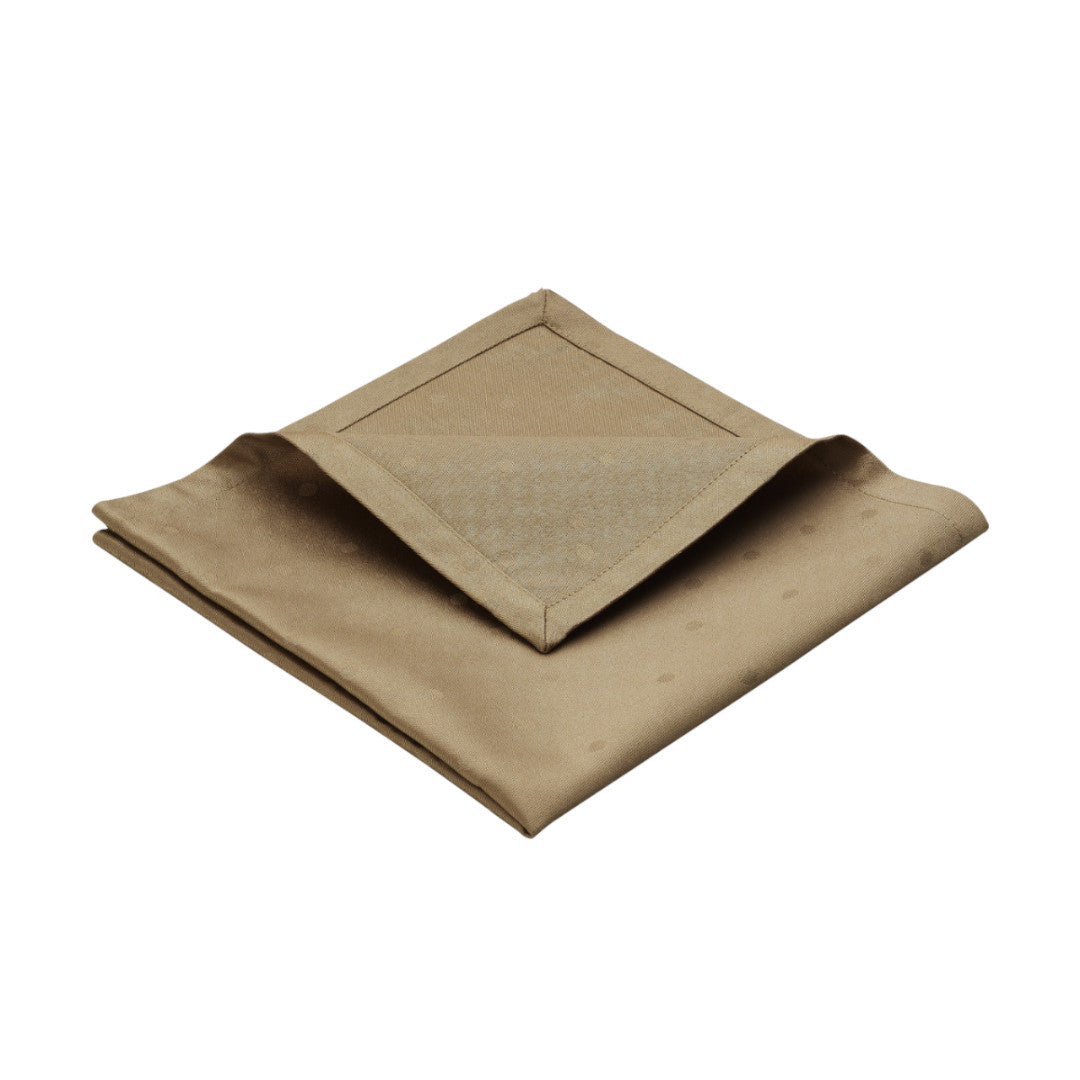 Compliments Tøyservietter Confetti, Walnut – 45 x 45 cm