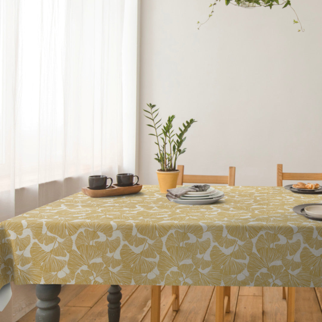 Ginkgo Honey – Ekstra kraftig voksduk med tekstillook, miljø