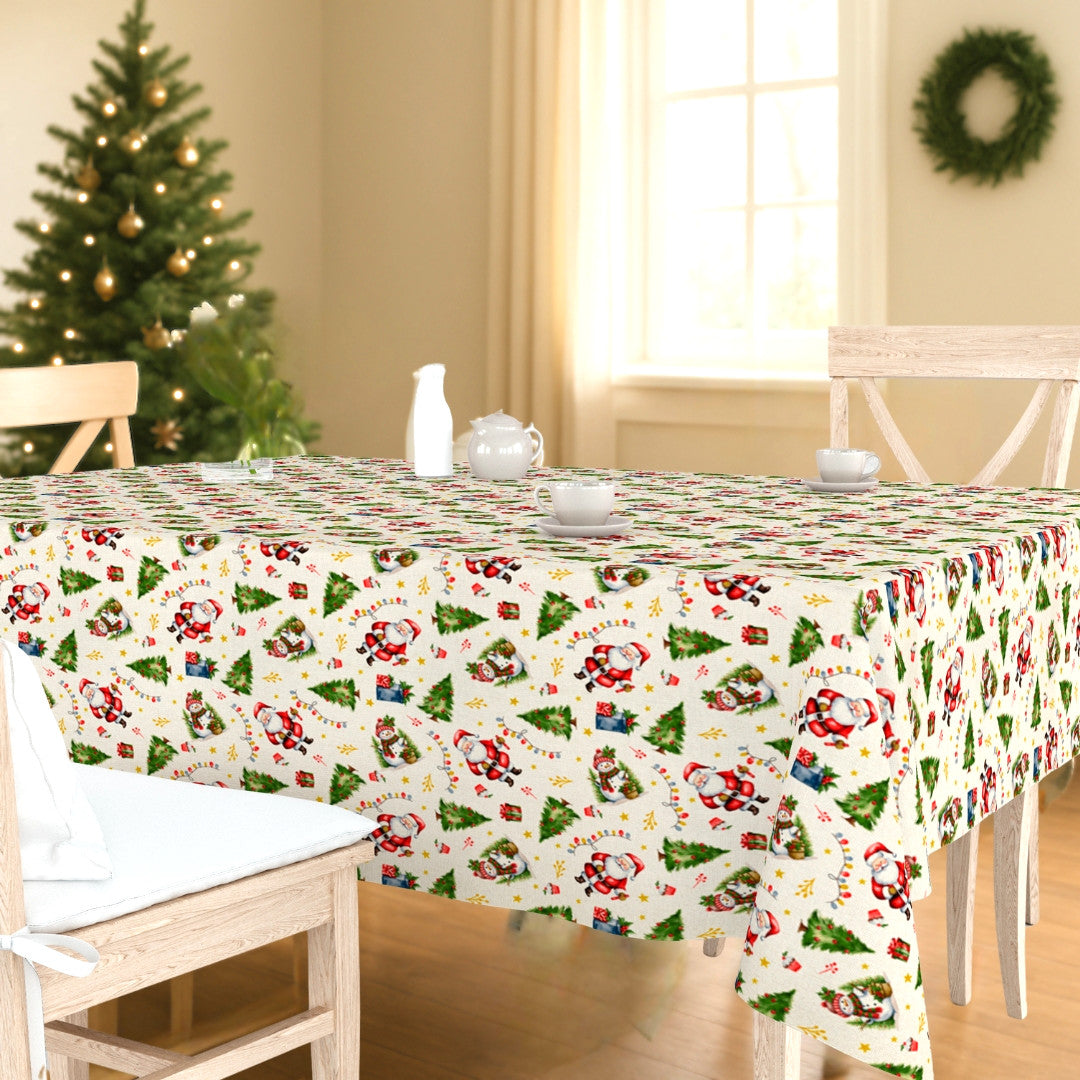 Julenisse & Snømann – Juleakrylduk med klassisk julestemning, miljø