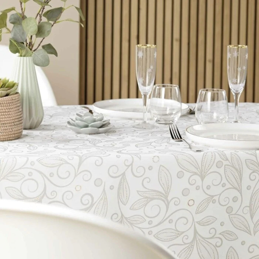 Leya – Duk med flekkavvisende behandling – 150 x 300 cm, borddekking