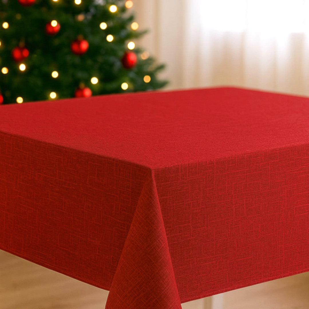 Nordfavn Red – Ekstra kraftig rød preget voksduk