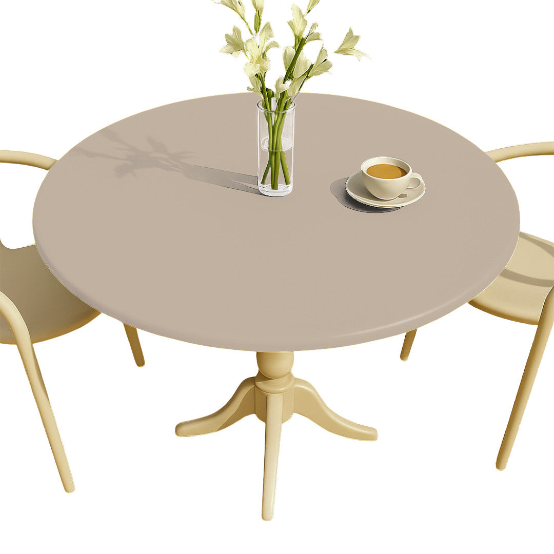 Nordfavn Uni Sesam Beige – Ensfarget halvblank voksduk