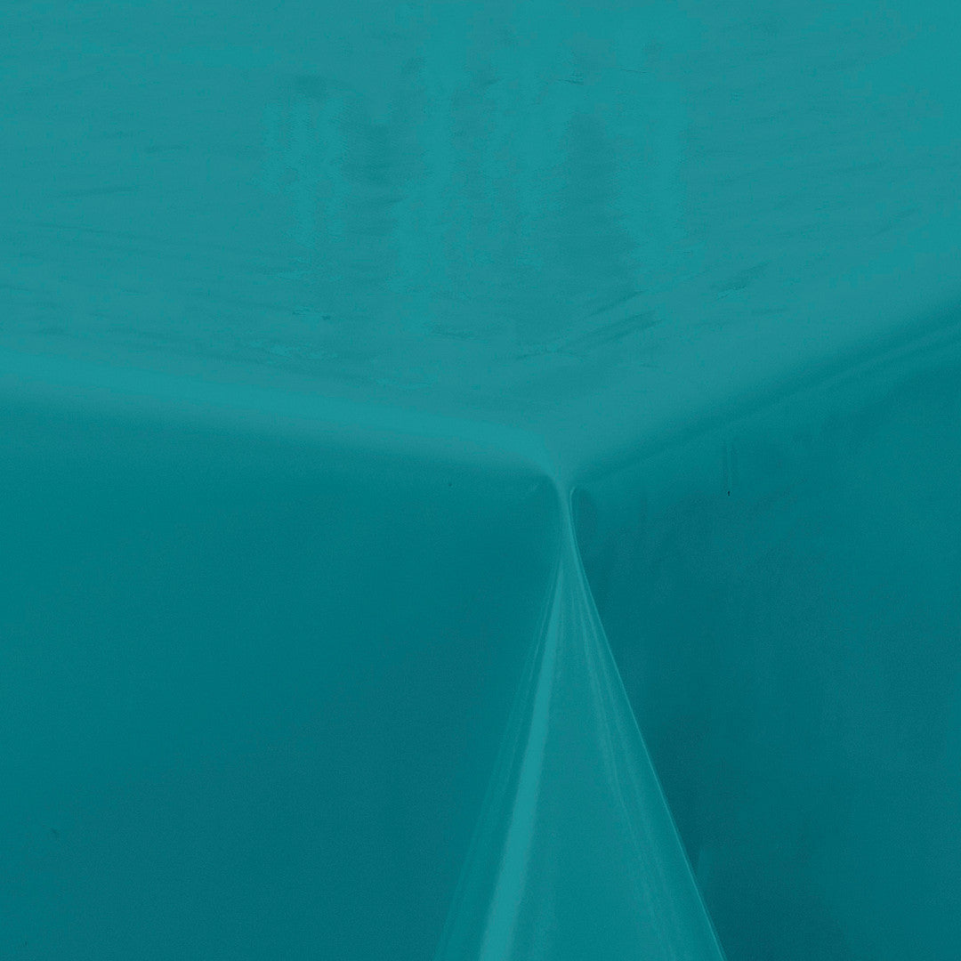 Nordfavn Uni Canard Blå – Ensfarget halvblank voksduk, hjørne