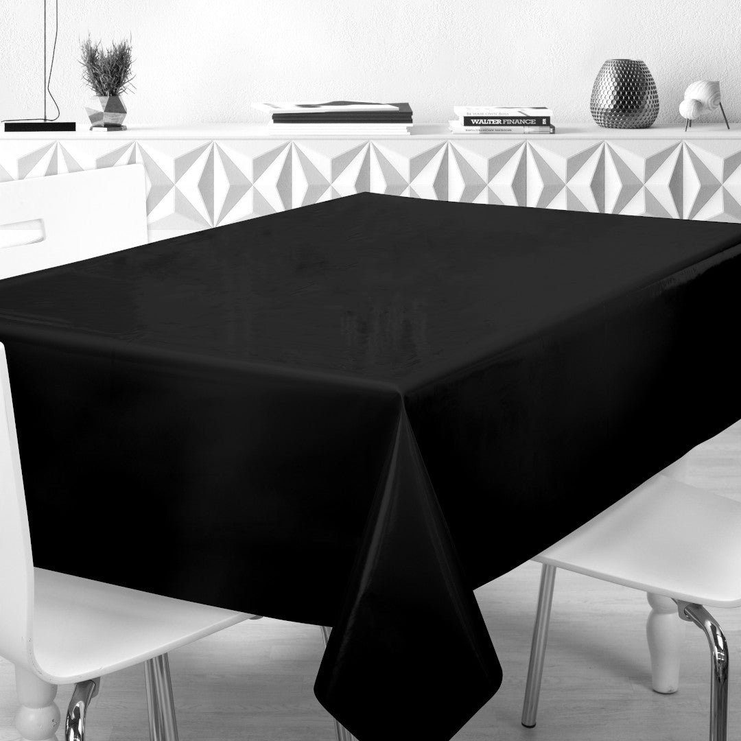 Nordfavn Uni Pirate Black – Ensfarget halvblank voksduk, miljø