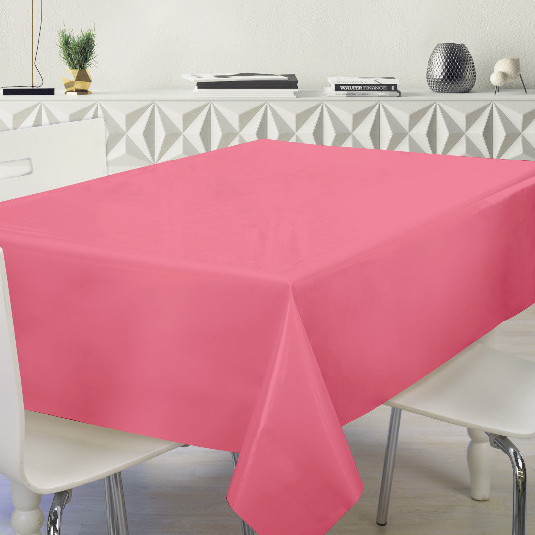 Nordfavn Uni Rose Pink – Ensfarget halvblank voksduk, miljø