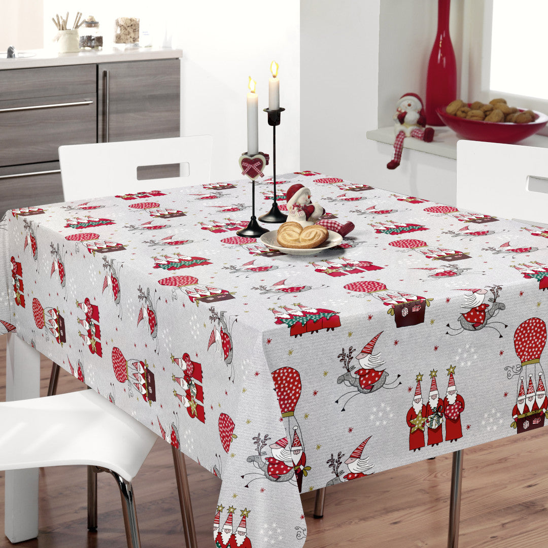 Nordfavn Wichtel – Julevoksduk med De tre vise menn, miljø