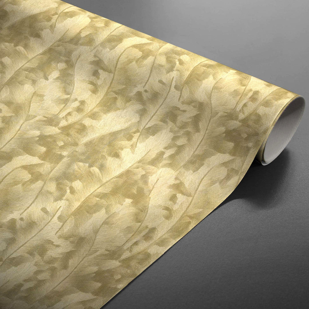 Orsia Gull – Voksduk med fin metallic-effekt