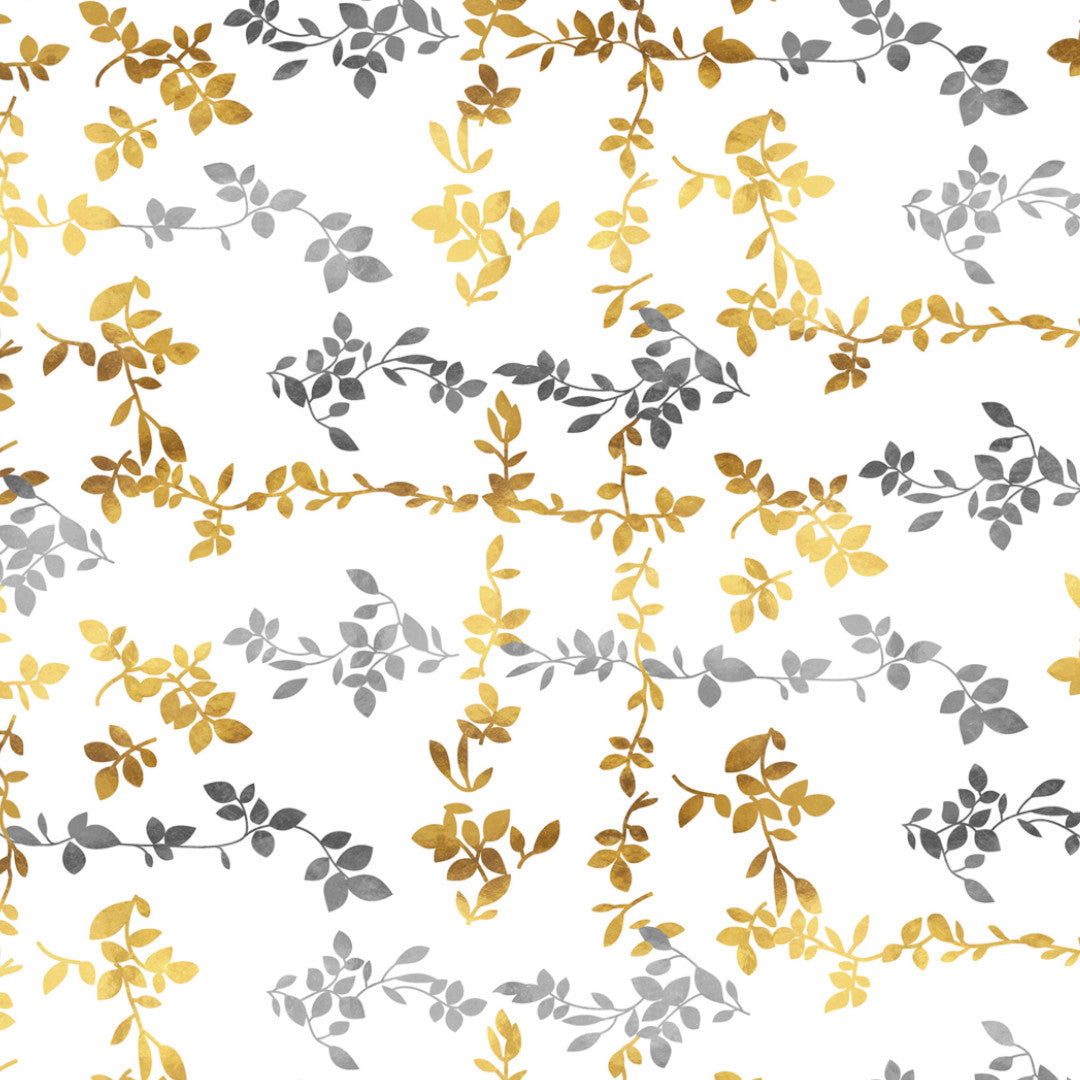 Pampa Metallic – Gjennomsiktig voksduk med glittereffekt
