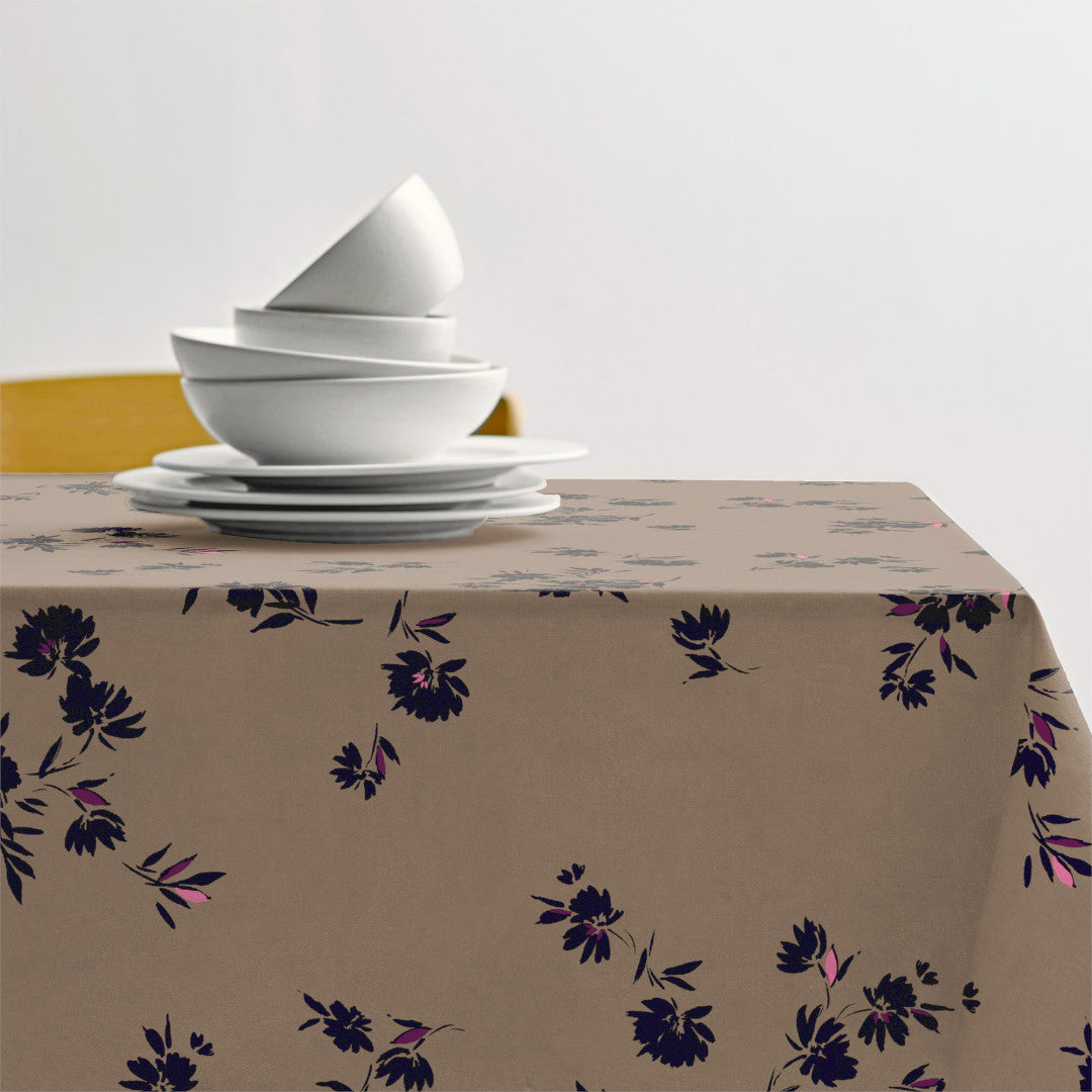 Silhouette Taupe – Södahl akrylduk i 100 % bomull med antiskli