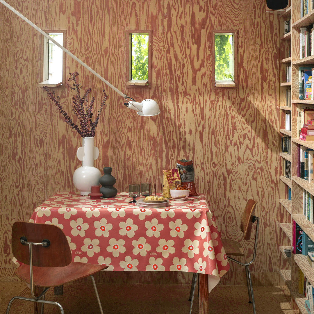 Small Big Flower Punch – Lola voksduk med vakre blomster, miljø