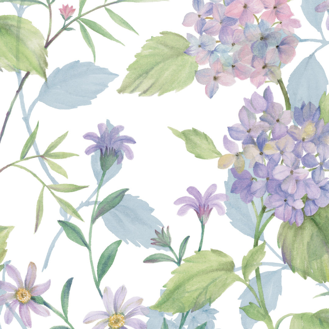 Sommerflor Syren – Voksduk med lette blomster i lilla nyanser