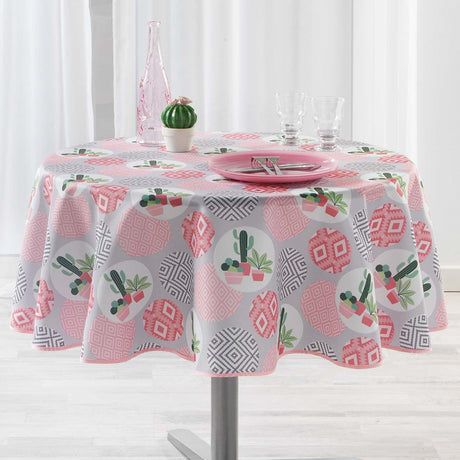 Ahora Ø 180 cm, rund bordduk med flekkavvisende behandling