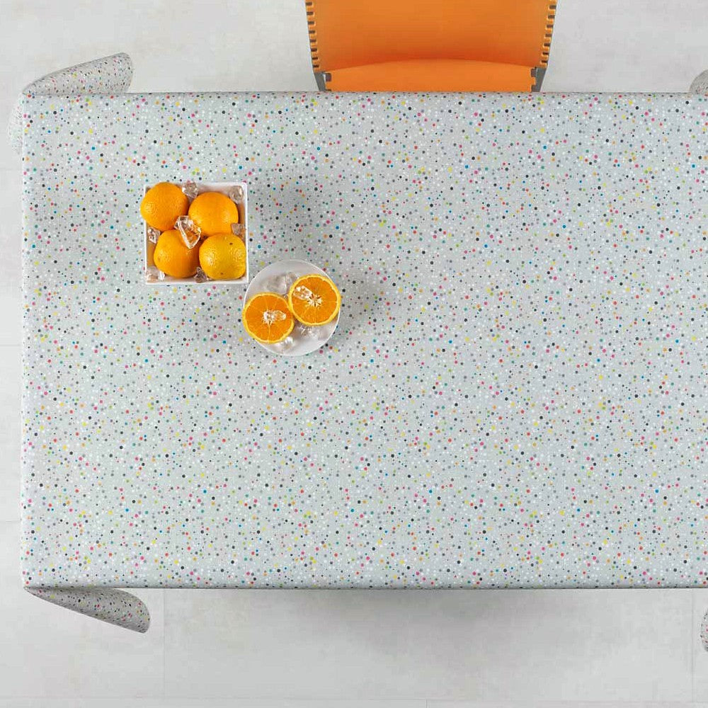 Elegante prikker - Akrylduk med masse prikker, 140 cm