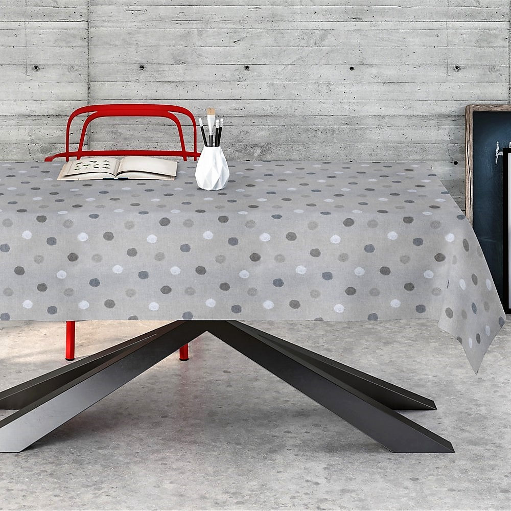 Gorky - Akrylduk med "malingssprut", 160 cm bred