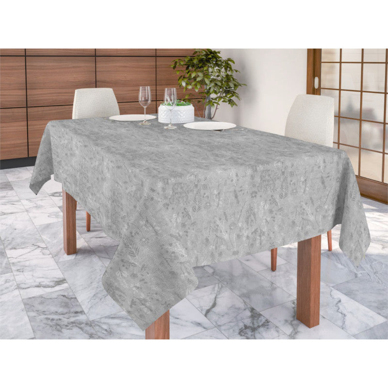 Lorrain grå, jacquardvevd akrylduk, 160 cm bred