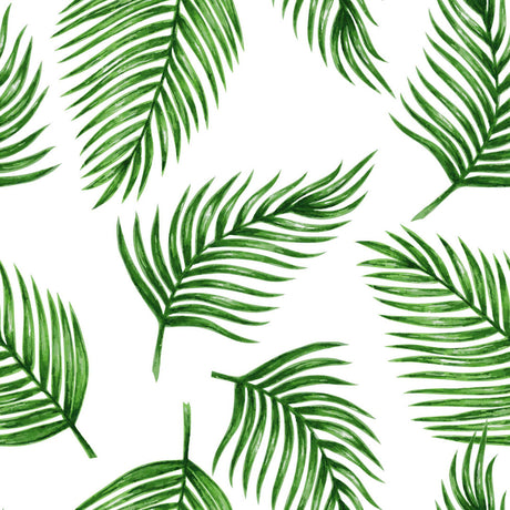 Amazonie â Gjennomsiktig voksduk med tropiske blader