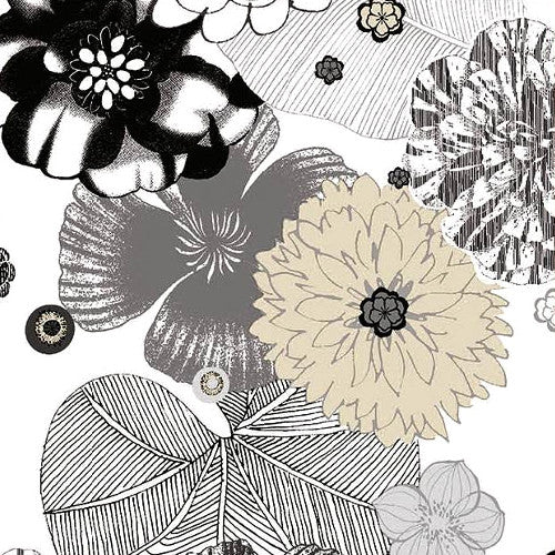 Akrylduk – BAHAMAS grå 155 cm bred