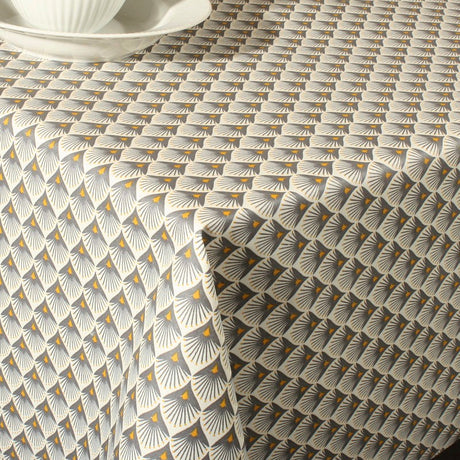 Baker Taupe - Akrylduk med flott grafisk motiv