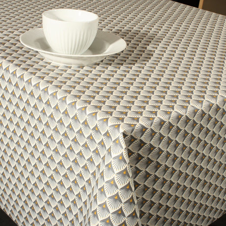 Baker Taupe - Akrylduk med flott grafisk motiv