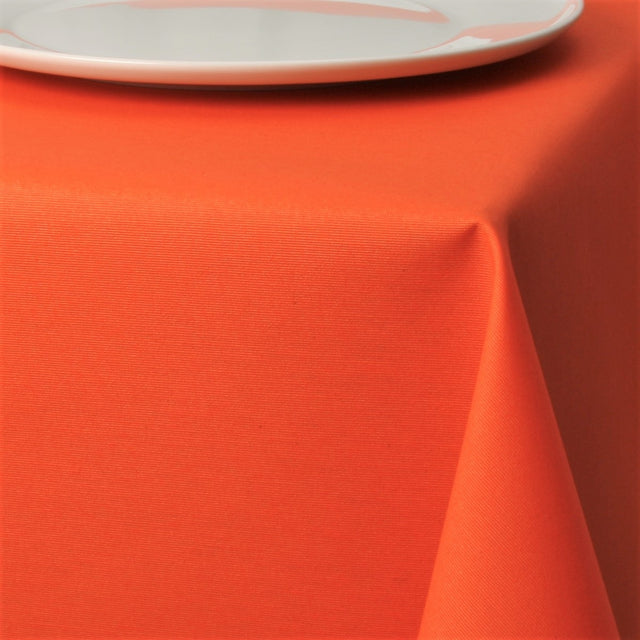 Basic ensfarget akrylduk - Appelsin
