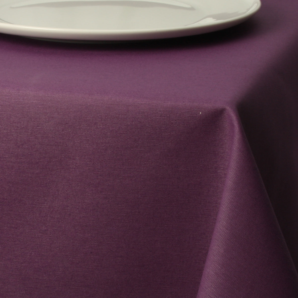 Basic ensfarget akrylduk - Lilla