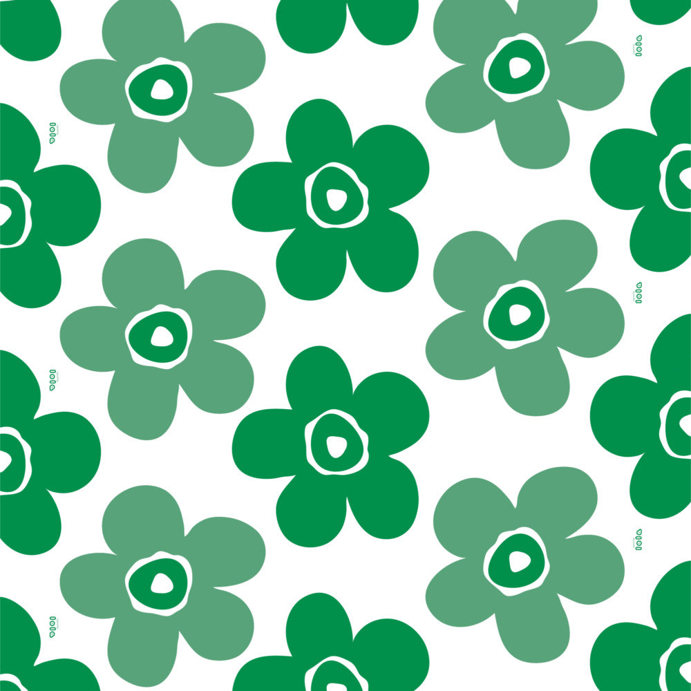 Lola voksduk - Big Flower Apple