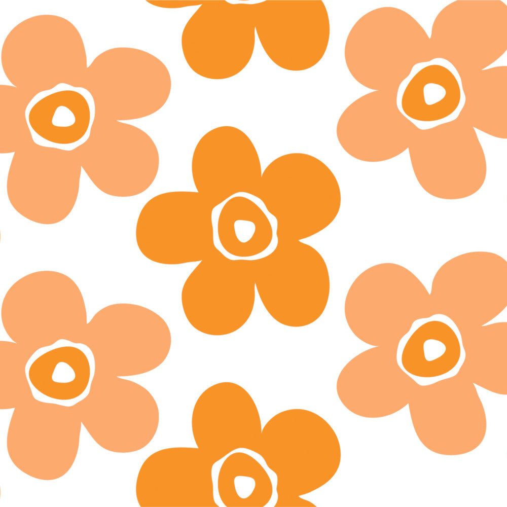 Lola voksduk - Big Flower Pumpkin