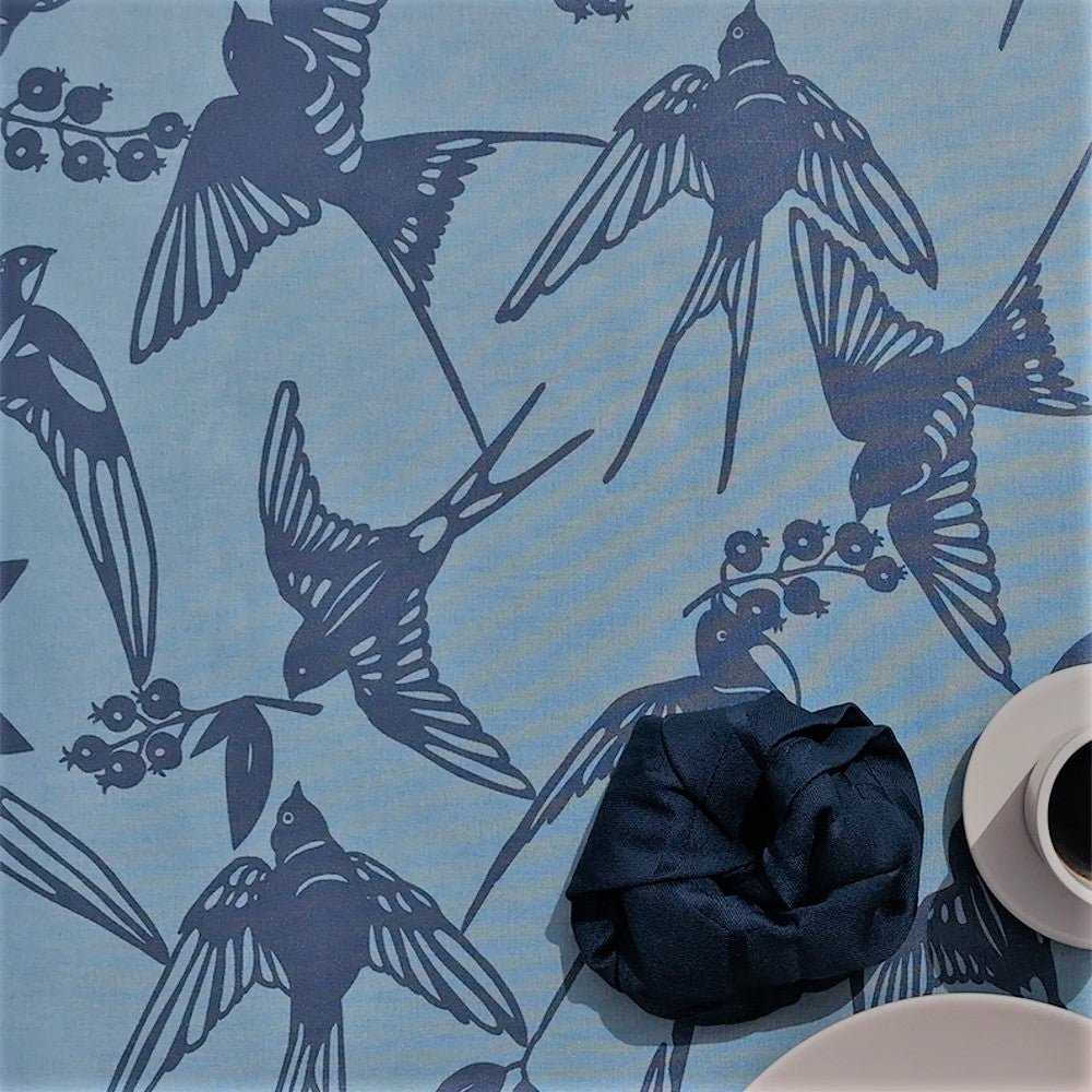 BIRDS Arona Blue – Notes by Susanne Schjerning – akrylduk med antiskli