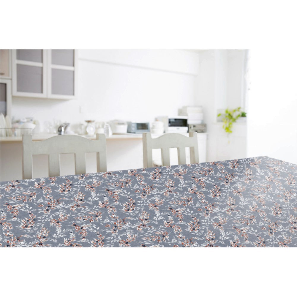 Blå Vidalia - Voksduk med herlig blomstermønster