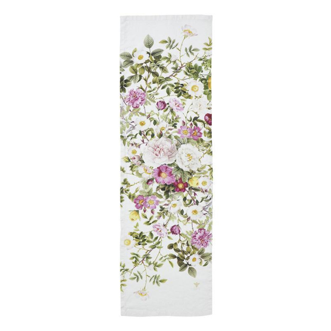 Bordløper i lin Rose Flower Garden – Jim Lyngvild