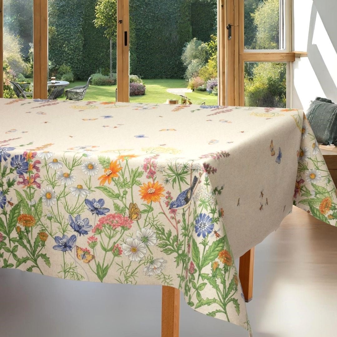 Bordo del Fossato in Piena Fioritura – Akrylduk med grøftekant i full blomst