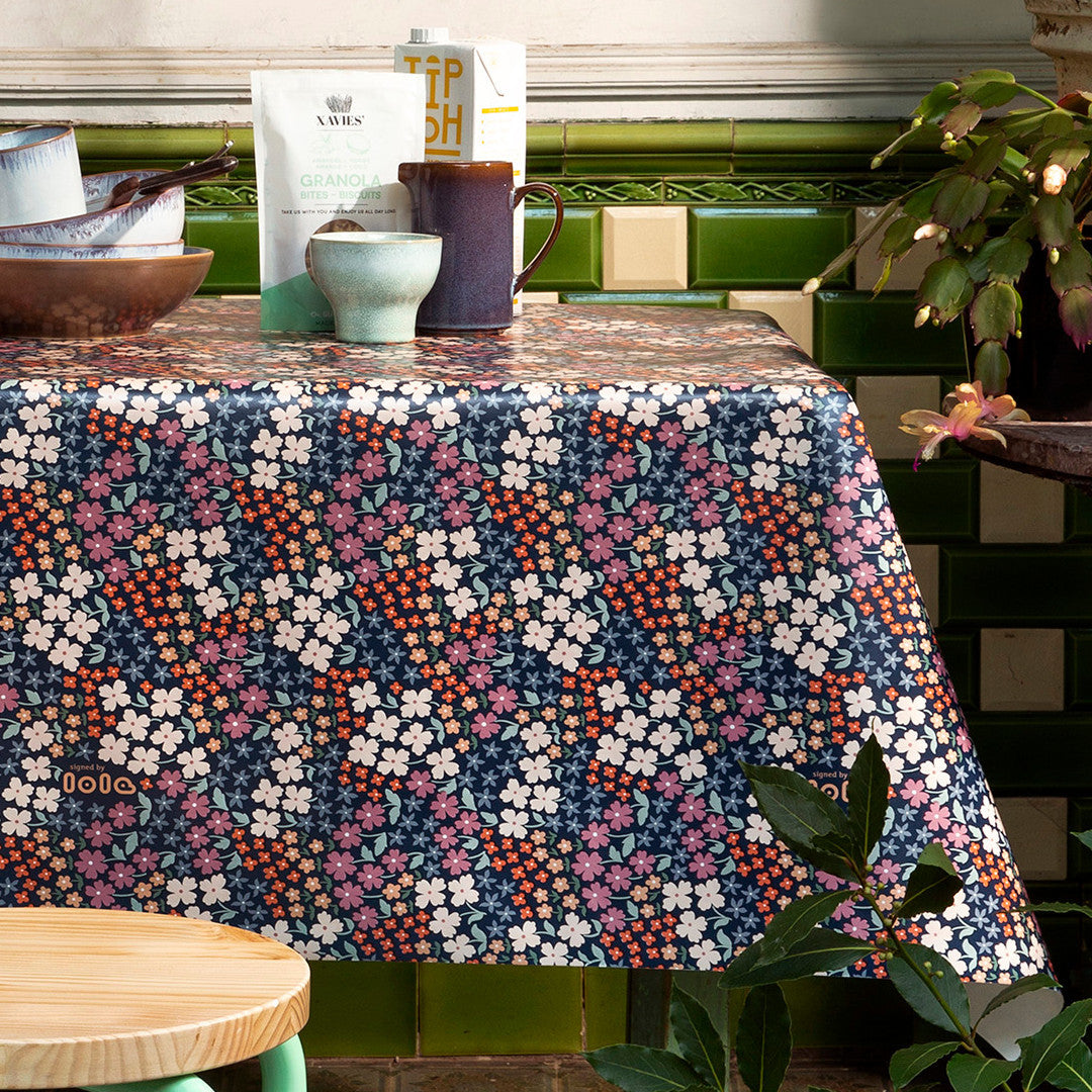 Lola voksduk – Butterflys Buffet Morning Blues