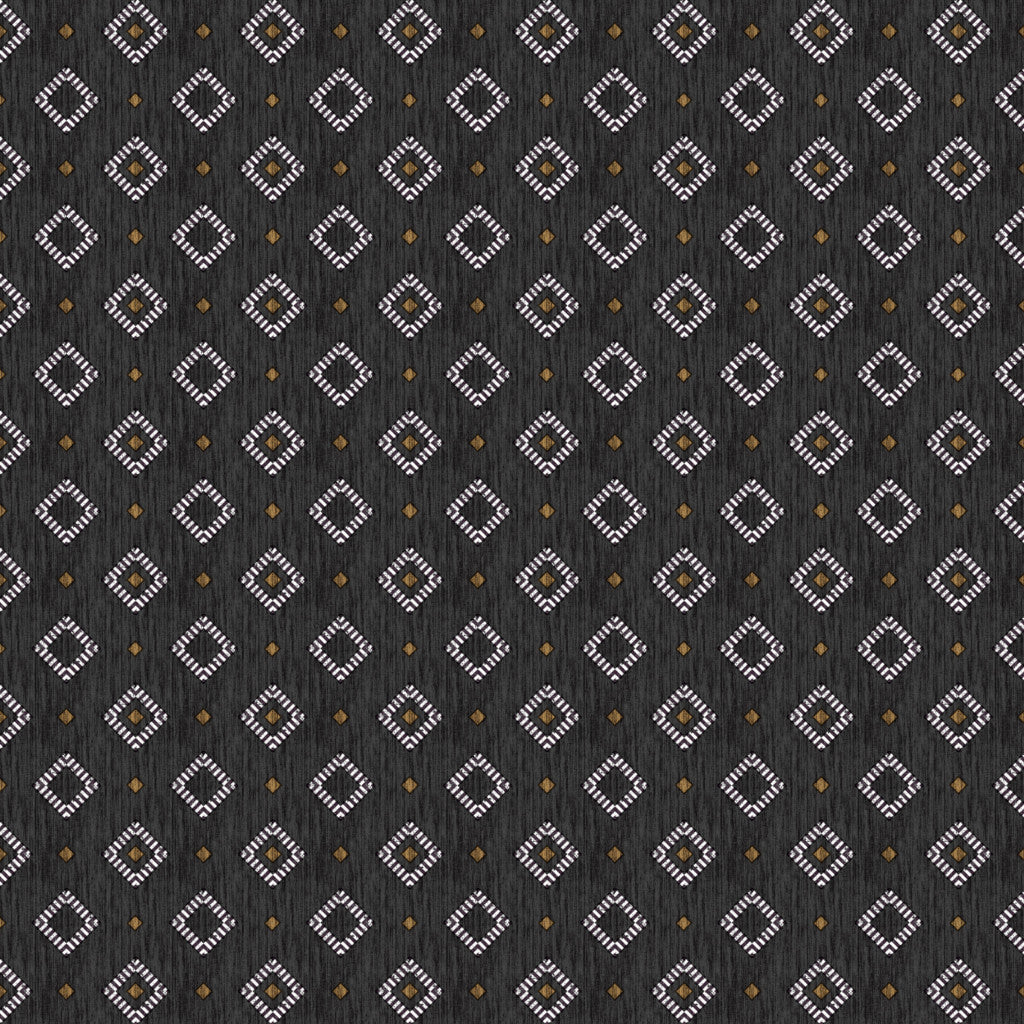 Casa Antrasitt – voksduk med rutemønster og linlook