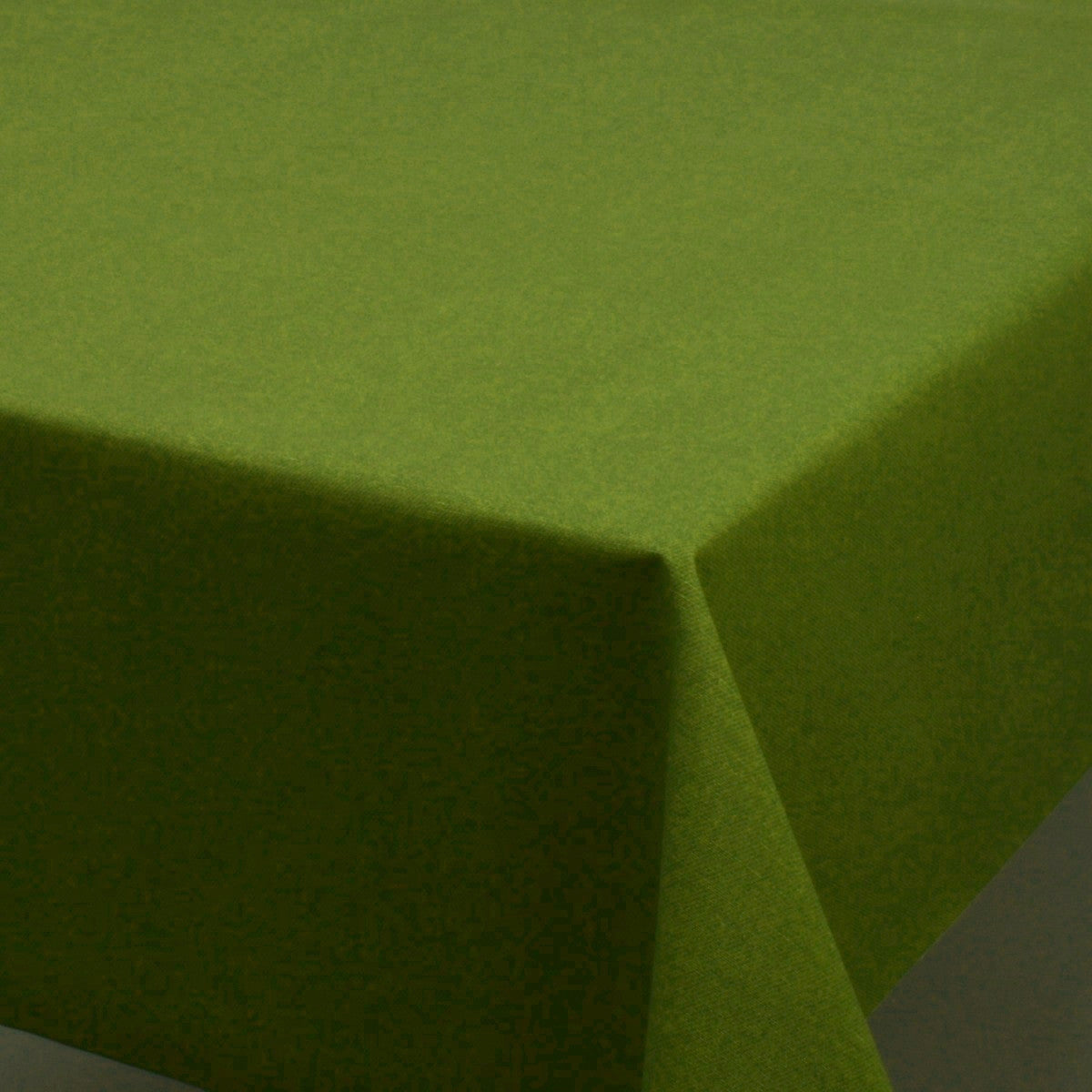 Ensfarget akrylduk i grønt - Dali, 140 cm bred