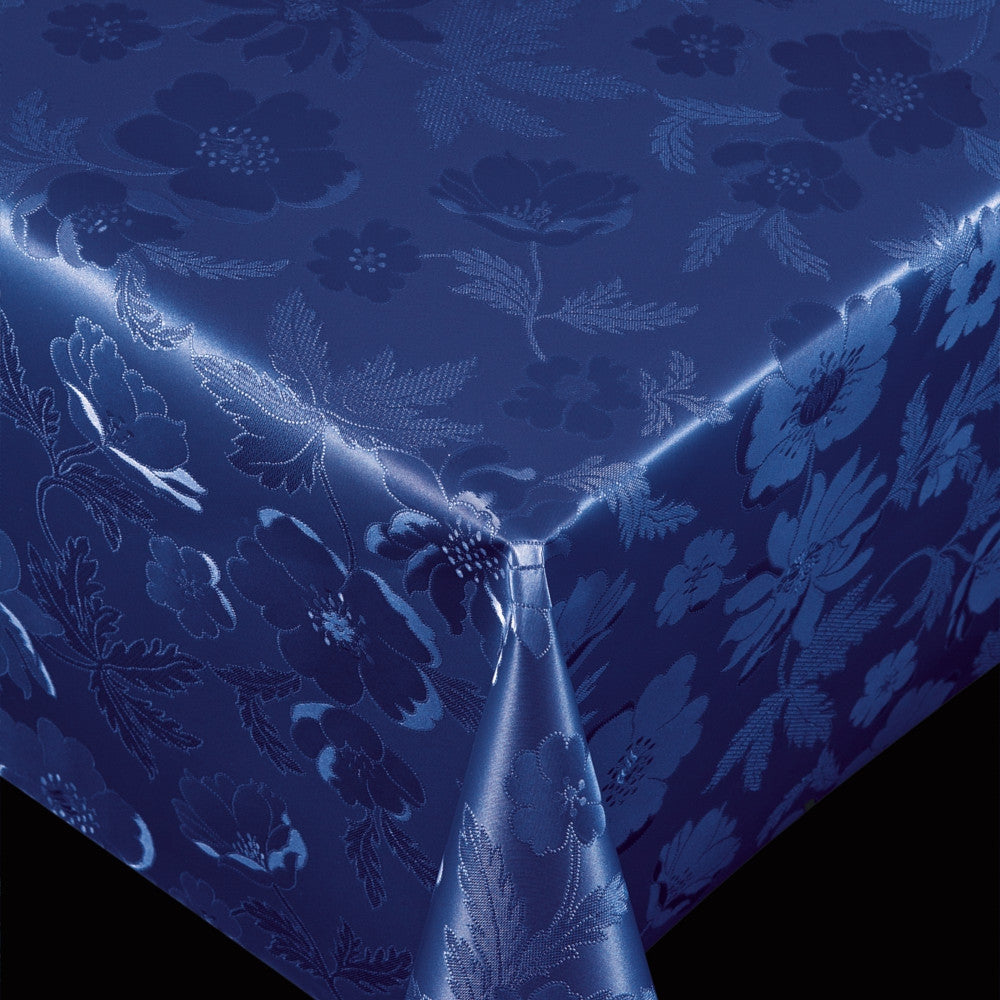 Diamond Blue – PVC-fri voksduk med preget mønster