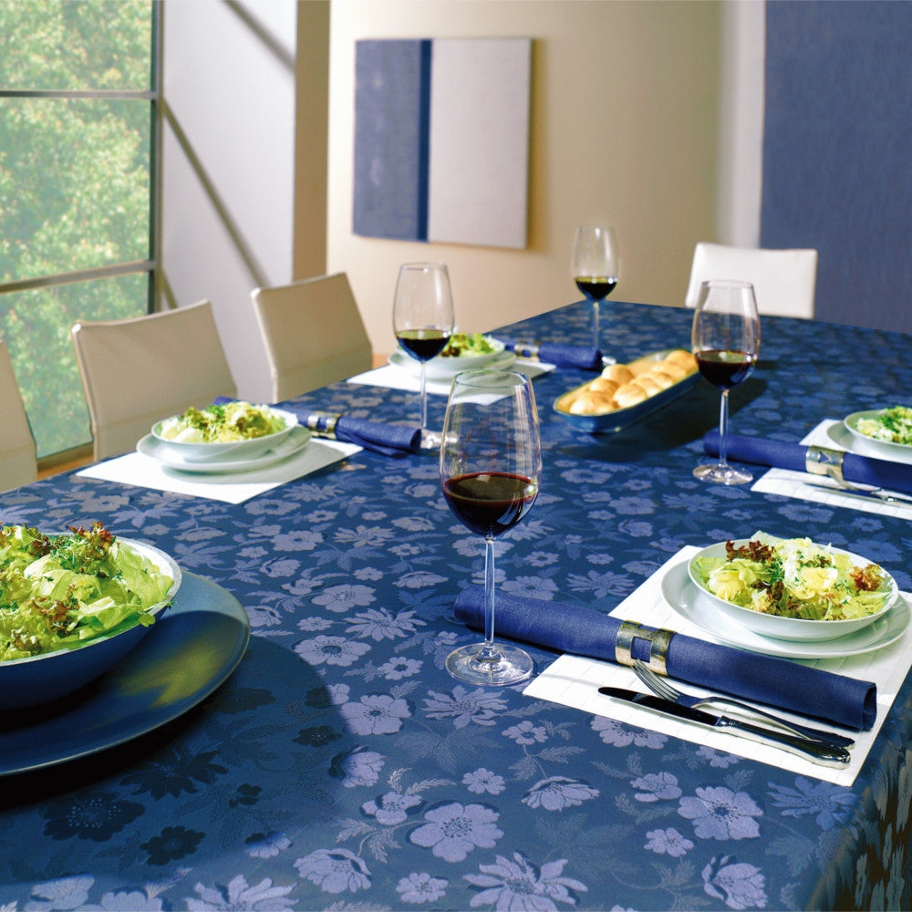 Diamond Blue – PVC-fri voksduk med borddekking