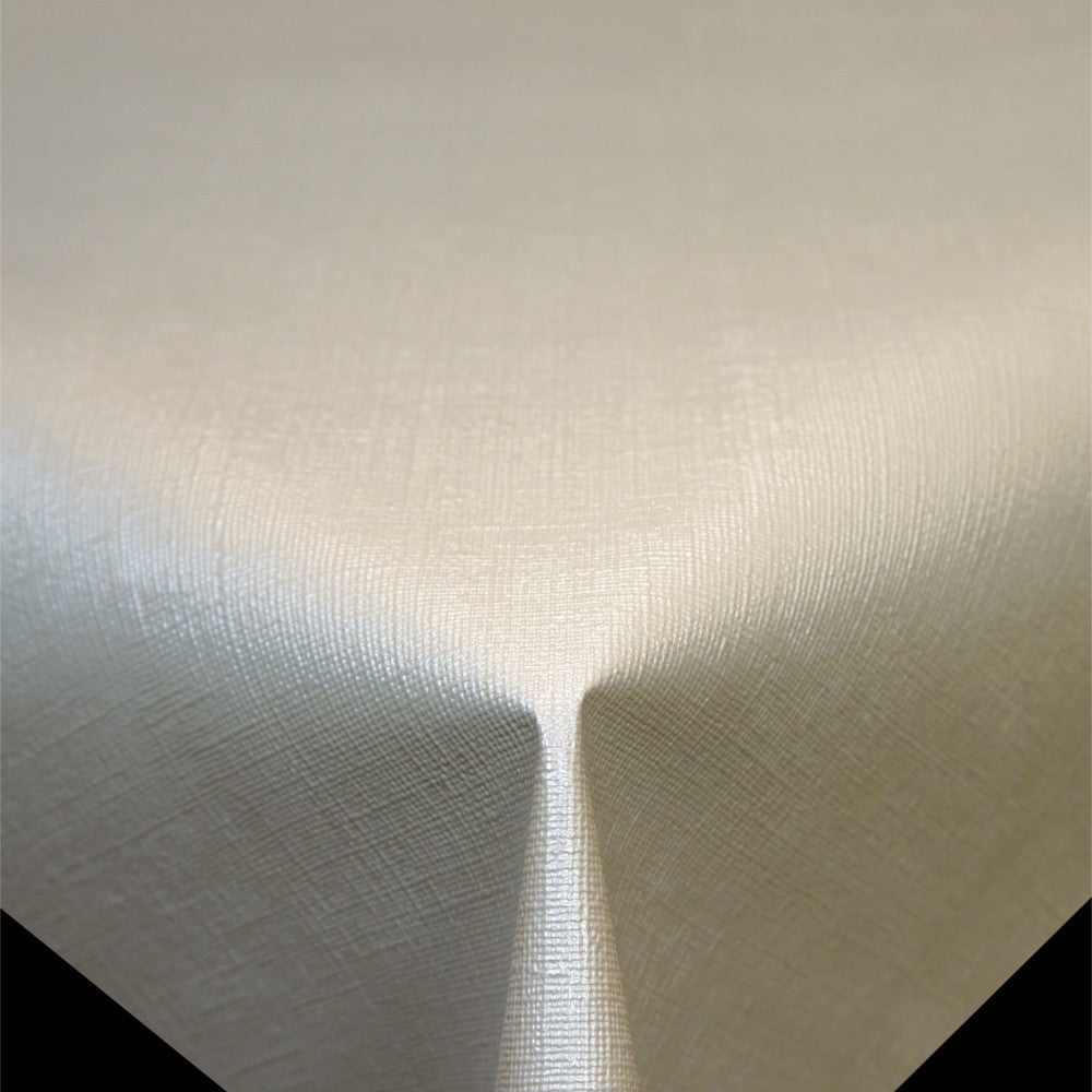 Diamond Linstruktur Laksefarget Lys – ensfarget PVC-fri voksduk